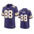 Men’s Minnesota Vikings #88 Alan Page Purple Classic F.U.S.E. Limited Jersey