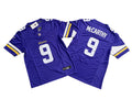 Men’s Minnesota Vikings #9 J.J. McCarthy Nike Purple Vapor Untouchable Limited Palyer Jersey