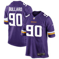 Men’s Minnesota Vikings #90 Jonathan Bullard Nike Purple Vapor Untouchable Limited Palyer Jersey