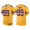 Men’s Minnesota Vikings #99 Danielle Hunter Nike Gold Inverted Limited Jersey