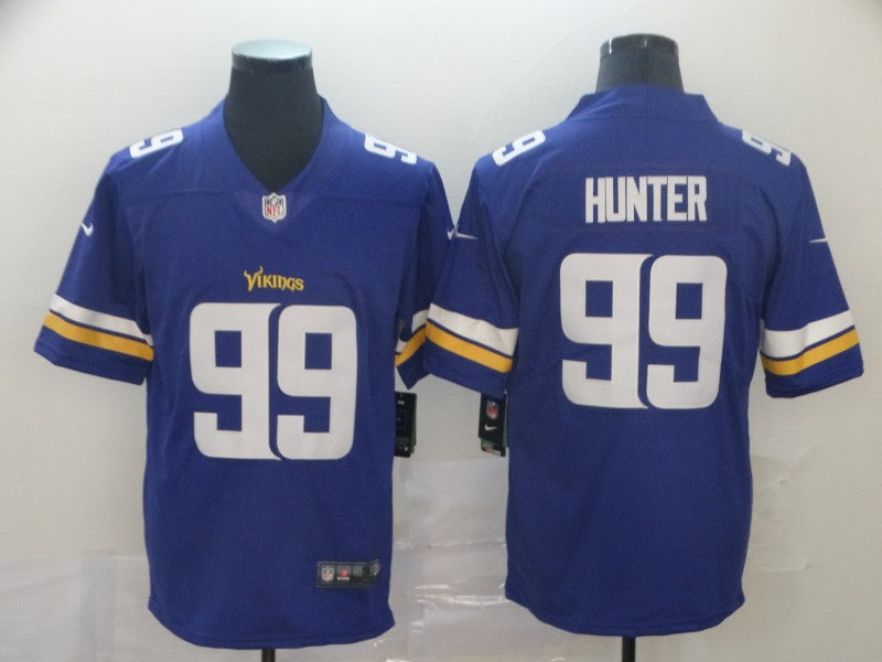 Men’s Minnesota Vikings #99 Danielle Hunter Nike Purple Vapor Untouchable Limited Jersey