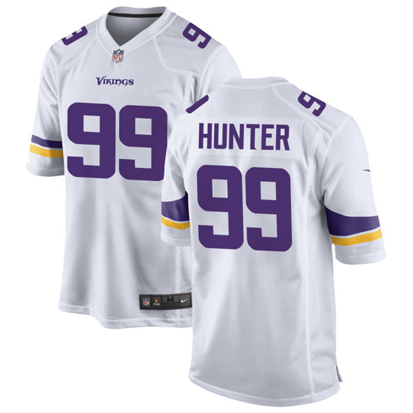 Men’s Minnesota Vikings #99 Danielle Hunter Nike White Vapor Untouchable Limited Jersey