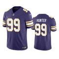 Men’s Minnesota Vikings #99 Danielle Hunter Purple Classic F.U.S.E. Limited Jersey