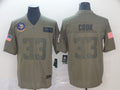 Men’s Minnesota Vikings Dalvin Cook #33 Brown Jersey