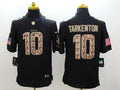 Men’s Minnesota Vikings Fran Tarkenton #10 Black Jersey