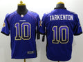 Men’s Minnesota Vikings Fran Tarkenton #10 Purple Jersey