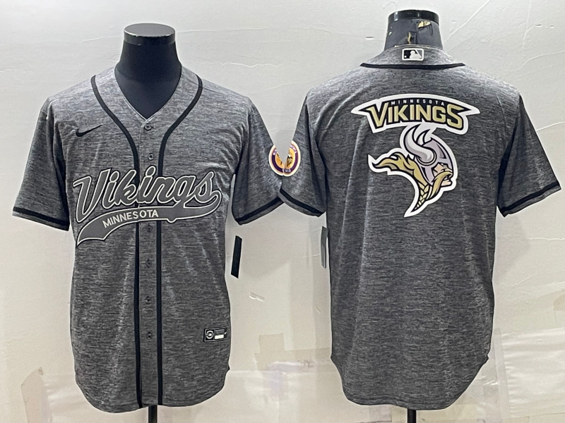 Men’s Minnesota Vikings Gray Jersey