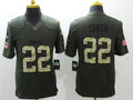 Men’s Minnesota Vikings Harrison Smith #22 Army Green Jersey