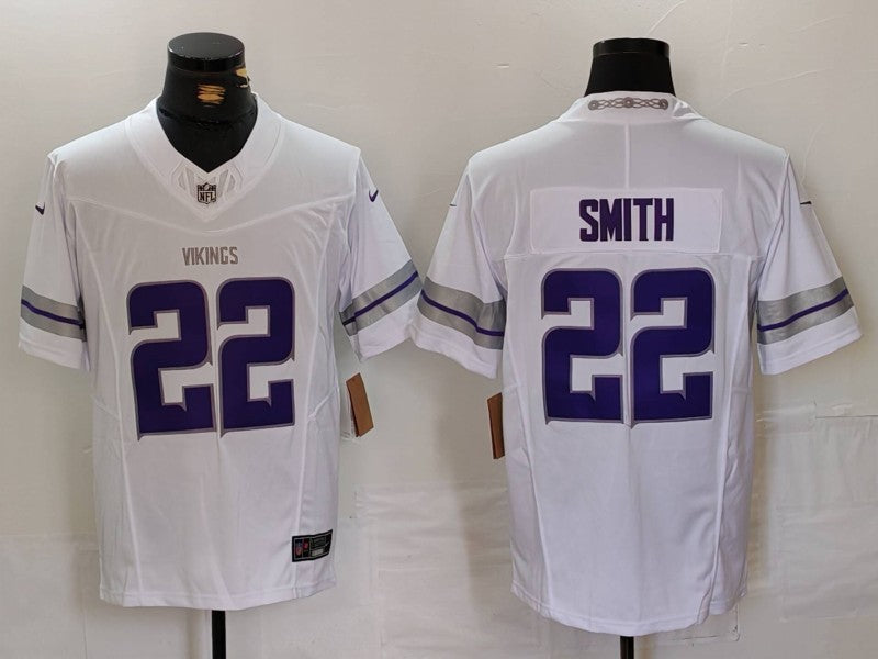 Men’s Minnesota Vikings Harrison Smith #22 White Alternate Vapor F.U.S.E. Elite Jersey