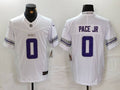 Men’s Minnesota Vikings Ivan Pace Jr #0 White Alternate Vapor F.U.S.E. Elite Jersey