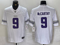 Men’s Minnesota Vikings J.J. McCarthy #9 White Alternate Vapor F.U.S.E. Elite Jersey