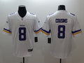 Men’s Minnesota Vikings Kirk Cousins #8 Jersey White