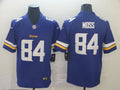 Men’s Minnesota Vikings Randy Moss #84 Purple Jersey