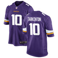 Men’s Minnesota Vikings Retired Player #10 Fran Tarkenton Nike Purple Vapor Untouchable Limited Jersey