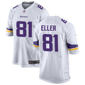 Men’s Minnesota Vikings Retired Player #81 Carl Eller Nike White Vapor Untouchable Limited Jersey