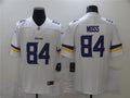 Men’s Minnesota Vikings Retired Player #84 Randy Moss Nike White Vapor Untouchable Limited Jersey