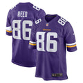 Men’s Minnesota Vikings Retired Player #86 Jake Reed Nike Purple Vapor Untouchable Limited Jersey