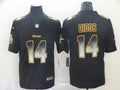 Men’s Minnesota Vikings Stefon Diggs #14 Black Authentic Jersey