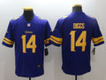 Men’s Minnesota Vikings Stefon Diggs #14 Purple Jersey