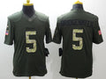 Men’s Minnesota Vikings Teddy Bridgewater #5 Army Green Jersey