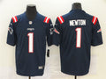 Men’s New England Patriots #1 Cam Newton  Navy Nike Color Rush Legend Player Limited Jersey