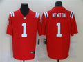Men’s New England Patriots #1 Cam Newton Red Nike Vapor Untouchable Limited Jersey