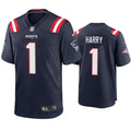 Mens New England Patriots #1 N’Keal Harry Nike Color Rush Vapor Player Limited Jersey