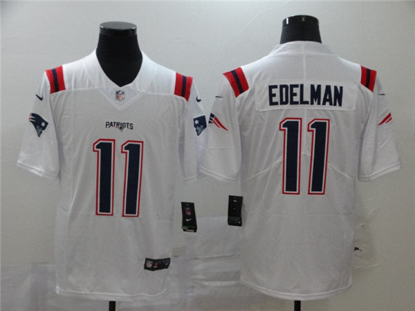 Men’s New England Patriots #11 Julian Edelman White Nike Color Rush Legend Player Limited Jersey
