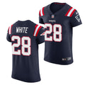 Men’s New England Patriots #28 James White Navy Nike Color Rush Legend Player Limited Jersey