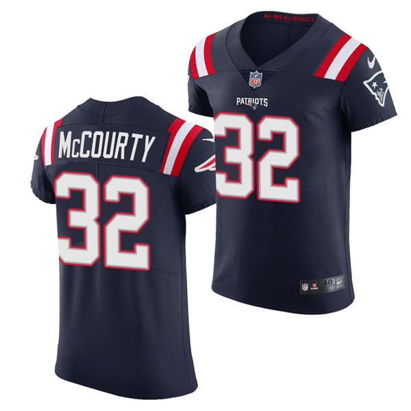 Men’s New England Patriots #32 Devin McCourty Navy Nike Color Rush Legend Player Limited Jersey