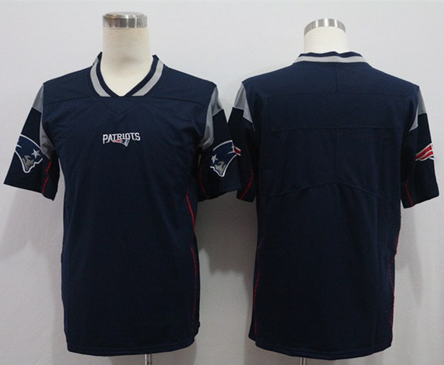 Men’s New England Patriots Blank Navy Nike Vapor Untouchable Limited Team Jersey