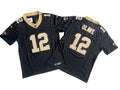Men’s New Orleans Saints #12 Chris Olave Nike Black 2023 F.U.S.E. Vapor Limited Jersey