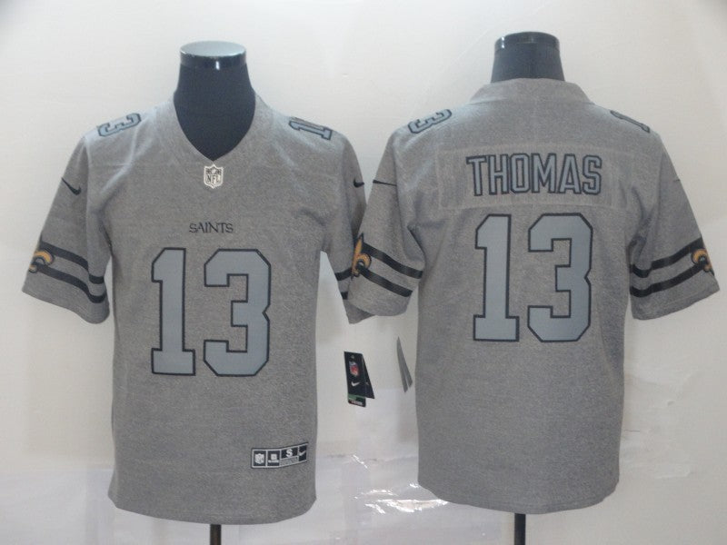 Men’s New Orleans Saints #13 Michael Thomas Nike Silver Inverted Legend Jersey