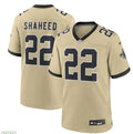 Men’s New Orleans Saints #22 Rashid Shaheed Nike Gold Gameday Golds Alternate F.U.S.E. Limited Jersey
