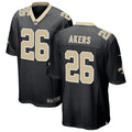 Mens New Orleans Saints #26 Cam Akers Nike Black Vapor F.U.S.E Limited Jersey