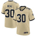 Mens New Orleans Saints #30 Devin Neal Nike Gold Gameday Golds Alternate F.U.S.E. Limited Jersey