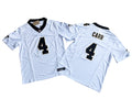 Men’s New Orleans Saints #4 Derek Carr Nike White 2023 F.U.S.E. Vapor Limited Jersey
