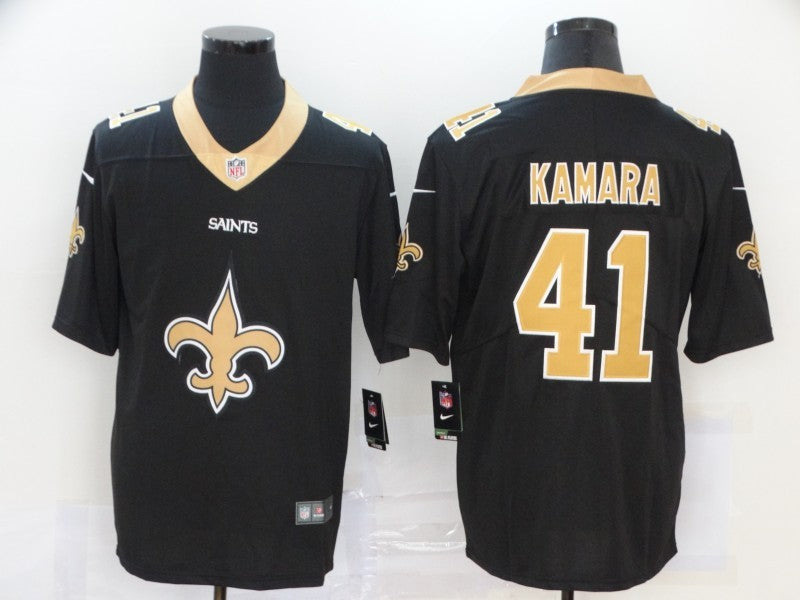 Men’s New Orleans Saints #41 Alvin Kamara Black Jersey