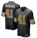 Men’s New Orleans Saints #41 Alvin Kamara Nike Black Alternate Limited Player Jersey