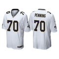 Men’s New Orleans Saints #70 Trevor Penning Nike White Vapor Limited Player Jersey
