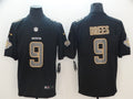 Men’s New Orleans Saints #9 Drew Brees Black Authentic Jersey