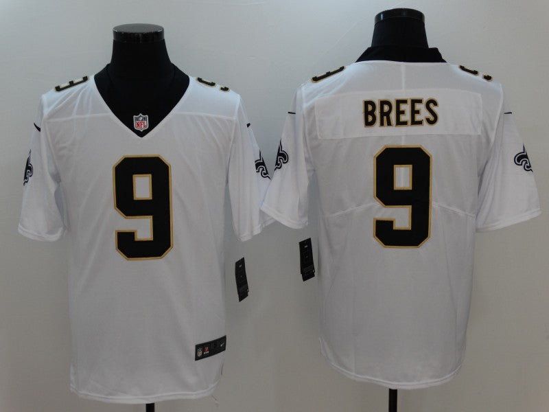 Men’s New Orleans Saints #9 Drew Brees White Nike Vapor Untouchable Limited Jersey