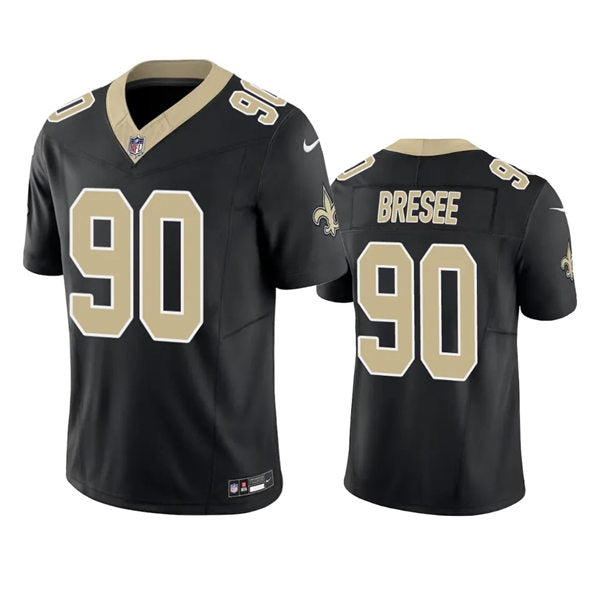 Men’s New Orleans Saints #90 Bryan Bresee Nike Black Vapor Untouchable Limited Jersey