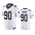 Men’s New Orleans Saints #90 Bryan Bresee Nike White Vapor Untouchable Limited Jersey