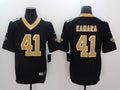 Men’s New Orleans Saints Alvin Kamara #41 Black Jersey