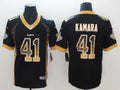 Men’s New Orleans Saints Alvin Kamara #41 Black Team Jersey