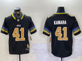 Men’s New Orleans Saints Alvin Kamara #41 Black Team Jersey