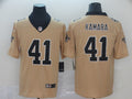 Men’s New Orleans Saints Alvin Kamara #41 Gold Inverted Jersey