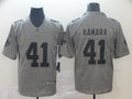 Men’s New Orleans Saints Alvin Kamara #41 Gray Alternate Jersey