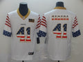 Men’s New Orleans Saints Alvin Kamara #41 White Authentic Jersey